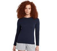 Hanes Women’s Perfect-T Long Sleeve T-Shirt, Hanes Navy, Large