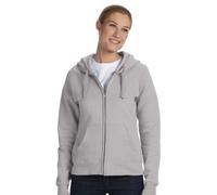 Hanes Women's Originals Full, Heavyweight Fleece Sweatshirt, Zip Hoodie Hooded, Light Steel, Medium