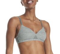 Hanes Women's Padded Bra, Coolest Grey Heather Print, M