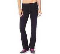 Hanes Women's Pant스포츠 퍼포먼스 팬츠hanes 恒适女式运动长裤運動機能長褲 Pantalón Deportivo para Mujerמכנסי ספורט לנשים של Hanescalça Esportivahanes Sport Performance Damen-Hose Pants, Ebony, XXL