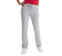 Hanes Women's Pants, Lightweight Pants for Women, Open Botton Sweats, French Terry, 31", Light Steel, XL