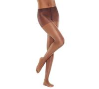Hanes Women's Perfect Nudes Pantyhose for Flawless Finish, Control Top, Ultra, Sheer Toe Hosiery, 10 den, Bronze, M