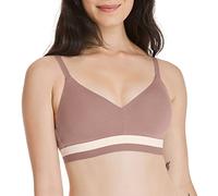 Hanes Women's Push-up T-Shirt Wireless Bra, ComfortFlex Fit, Eco Soft, Sizes S-2x, Earthen Tan, XL