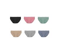 Hanes Womens Ribbed Cotton Hipsters 6-Pack, 8, Assorted