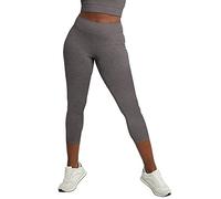 Hanes Women's Stretch Jersey Capri Leggings, Charcoal Heather, XL
