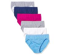 hanes Womens Ultimate Breathable Cotton Hi-Cut 6-Pack, 10