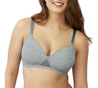 Hanes Women's Padded Bra, Coolest Grey Heather Print, S