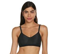 Hanes Women's X-Temp Wireless Cooling Mesh, Full-Coverage, Convertible T-Shirt Bra, Opaque, Black, XXL