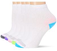 Hanes womens681V6Hanes Women's Ankle Socks Short Sleeve Casual Sock - black -