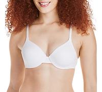 Hanes womensHU02Seamless Short Sleeve Bra - White - 34DD