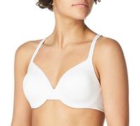 Hanes womensHU02Seamless Short Sleeve Bra - White - 38C