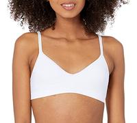 Hanes womensHU11Ultimate Comfy Support Wire-Free Bra Bra - White - S