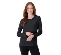 Hanes womensO9308Sport Cool Dri Performance Long Sleeve Tee Long Sleeve Shirt - Black - Medium