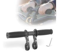HANEVEAR Kids Bike Handlebars Extender, 2 in 1 Child Bike Handlebar & Bicycle Handlebar Extension, 11.8" MTB Bracket Accessories for Mountain Bike BMX Cycling, Fit 25-32mm Bars Caliber