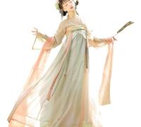 Hanfu Dress for Women Hanfu Ancient Chinese Tradition Dress Long Sleeve Outfit Stage Performance Cosplay Halloween Costume