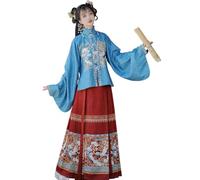Hanfu Dress Women Ancient Chinese Traditional Embroidery Hanfu Female Fairy Cosplay Costume Dress Hanfu