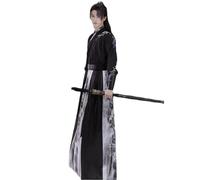 Hanfu Men's Chinese Style Ancient Daily Spring/Summer Set High-Grade