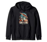 Hang Gliding Hang Glider Shirt Flight Hangglider Zip Hoodie