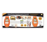 Hang Hero - All in One Picture Hanging System! Measures Frame, Levels and Inserts Nails at The Perfect Depth and Angle. Includes Hang Hero Unit and (50) #17 Brad Nails!