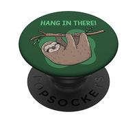 Hang In There! Cute Motivational Sloth Get Well Soon PopSockets Swappable PopGrip