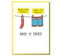 Hang in There! Funny Lockdown Birthday or Thinking of You Card