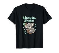 Hang in There Kind Koala Eucalyptus Branch Design T-Shirt