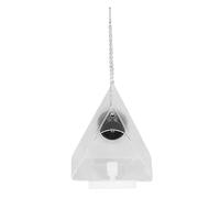 Hang Intelligent Bird Feeder, Microphone Detachable Feed Area Night Vision Remote Connection Bird Feeder Camera 170 Degree Wide Angle for Friends for Sparrows