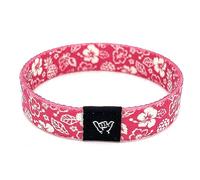 Hang Loose Bands - Coastal Bracelet for Men, Women & Teens - Comfy Tribal Print and Boho - Western Style Reversible Wristband, Small: 6.5" (most common fitting size), Polyester Blend