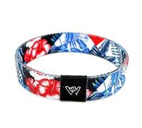 Hang Loose Bands - Coastal Bracelet for Men, Women & Teens - Comfy Tribal Print and Boho - Western Style Reversible Wristband, Small: 6.5" (most common fitting size), Polyester Blend