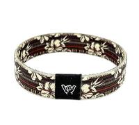 Hang Loose Bands - Coastal Bracelet for Men, Women & Teens - Comfy Tribal Print and Boho - Western Style Reversible Wristband, Medium: 7.5" length (for large wrists), Polyester Blend