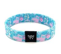 Hang Loose Bands - Coastal Surfer Beach Bracelet for Men, Women & Teens - Comfy Summer - Boho Reversible Wristband- La Siesta| Medium: 7.5" length (for large wrists)