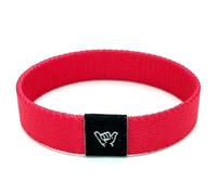 Hang Loose Bands - Colored Stretch Bracelet for Men Women & Teens - Summer - Boho Solid Color Wristband - Friendship Bracelets - Surfer Wrist Band, Medium: 7.5" length (for large wrists), Elastic, no