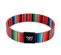 Hang Loose Bands - Southwestern Bracelet for Men, Women & Teens - Comfy Tribal Print and Boho - Western Style Reversible Wristband, Small: 6.5" (most common fitting size), Elastic