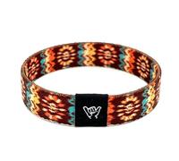 Hang Loose Bands - Southwestern Bracelet for Men, Women & Teens - Comfy Tribal Print and Boho - Western Style Reversible Wristband, Small: 6.5" (most common fitting size), Non-toxic elastic polyester