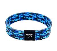 Hang Loose Bands Surfer Beach Bracelet for Men, Women and Teens - Comfortable Summer Bracelets - Boho Reversible Bracelet - Adjustable Festival Accessories & Friendship Jewelry Bracelet