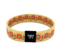 Hang Loose Bands Surfer Beach Bracelet for Men, Women and Teens - Comfortable Summer Bracelets - Boho Reversible Bracelet - Adjustable Festival Accessories & Friendship Jewelry Bracelet, Small: 6.5