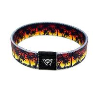 Hang Loose Bands Surfer Beach Bracelet for Men, Women & Teens - Comfy Summer Bracelets - Boho Reversible Wristband - Adjustable Festival Accessories & Friendship Jewelry Bracelet, Small: 6.5" (most