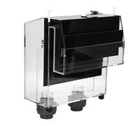 Semiter Acrylic self-start Overflow Box, Fish Tank Overflow Box, Siphon Hang On Overflow Box for Fish Tank Aquarium