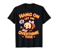 Hang On Let Me Overthink This Cute Bee Retro Introverts T-Shirt