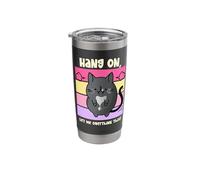 Hang On Let Me Overthink This Funny Relatable Overthinker Stainless Steel Insulated Tumbler