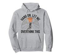 Hang On Let Me Overthink This Raccoon Tshirt Funny Sarcastic Pullover Hoodie