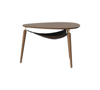 Hang Out Coffee Table Dark Oak/ Brass