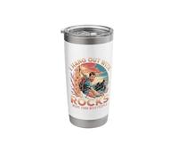 Hang Out with Rocks Boulderer Climb Rock Climber Bouldering Stainless Steel Insulated Tumbler