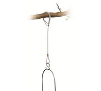 Hang-Right 24" Bird Feeder Hanger - Jacobi Jayne® Stainless Steel Cable with Protective Coating - Prevents Tree Damage - Flexible Bird Feeder Hanging Wire for Wild Bird Feeders & Garden Use