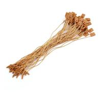 Hang Tag String Clothes Tag Clothing Wire Rope Hanging Plastic Beads Square Tags Labels Polyester Cord Lock Garment Pin Loop Tie Fastener for Attaching Labels(17,4000Pcs)