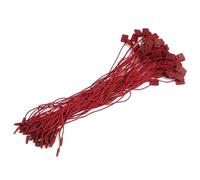 Hang Tag String Clothes Tag Clothing Wire Rope Hanging Plastic Beads Square Tags Labels Polyester Cord Lock Garment Pin Loop Tie Fastener for Attaching Labels(2,2000Pcs)