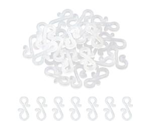 Hang UPS 100pcs Gutter Hooks for Outdoor Lights and Christmas Decorations