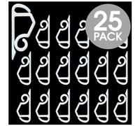 Hang Ups Clear Gutter And Shingle Hooks 25/pack