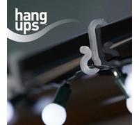 Hang Ups Clear Mini S Gutter Hooks 25/pack