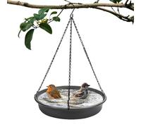 Hangable biirds Bath Bowls - Gardening Outdoor BirdBath Trays | Wildlife Feeder Plate | Bird Seed Hanging Bird Feeder | Water Bowl For Patio Garden And Backyard Decking Perfect For Watching